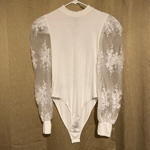 White bodysuit for women